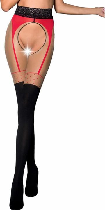 Produktbild Passion Strumpfhose ouvert "Thiophene 003" (20/40DEN) (S/M)
