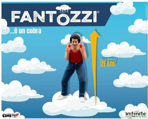 Actual product image Infinite Statue FANTOZZI - Loris Batacchi and 'a Cobra - Film Scene - PVC Collectible Figure Statue - Height 11 cm