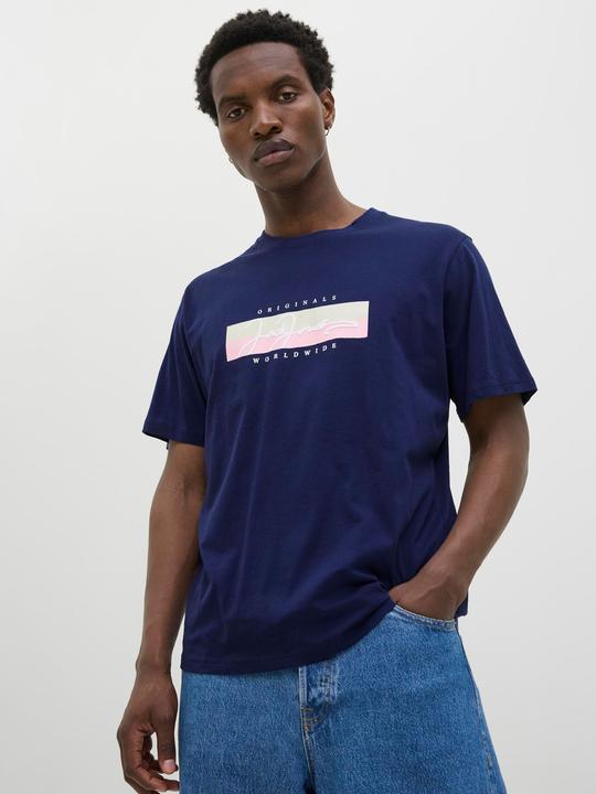 Actual product image Jack & Jones Logo Rundhalsausschnitt T-shirt T-shirt (XS)