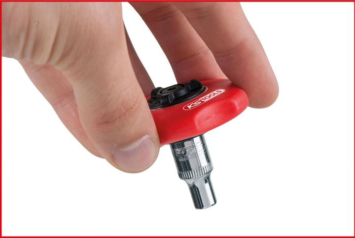 Image du produit KS Tools Jeu de mini-cliquets réversibles sans manche 1/4" + 3/8" + 1/2", 3 éléments (3/8", 1/4", 1/2")