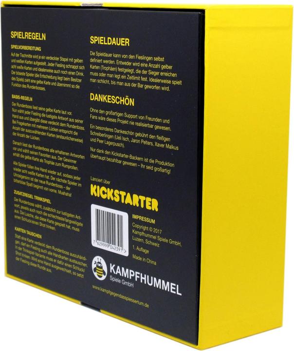 Produktbild Kampfhummel Kampf gegen Das Spiessertum (Deutsch)