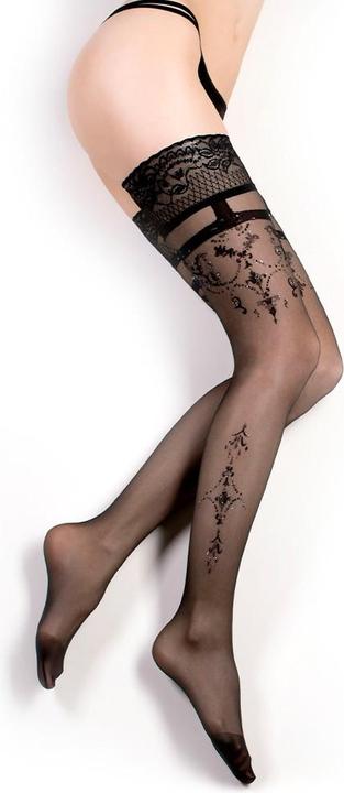 Ballerina's Secret Fantasy Halterlose Strümpfe (S/M) (18 DEN, S/M)