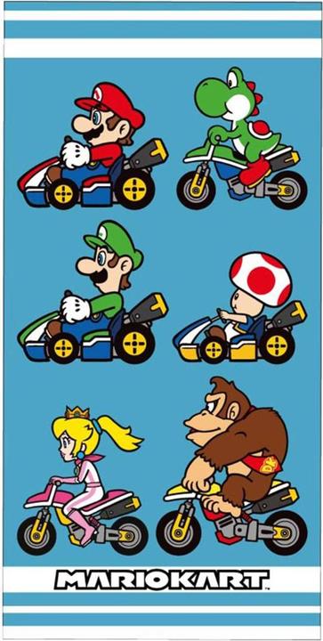 Mario Kart Badetuch Race Baumwolle