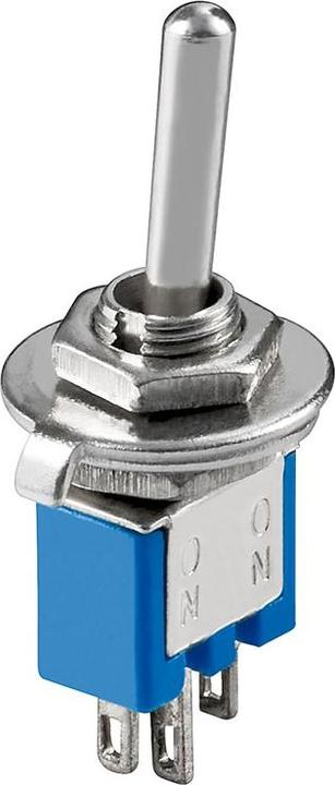 Produktbild Goobay Kippschalter Subminiatur, Blau