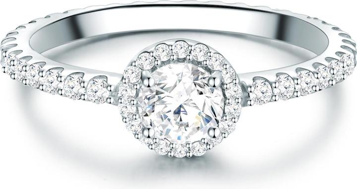 Trilani Damen Sterling Silber Zirkonia silber - 15030