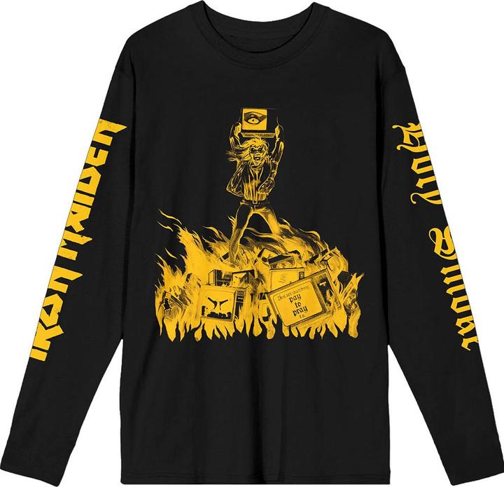 Produktbild Iron Maiden Holy Smoke Isolated Yellow (Longsleeve) (XL)