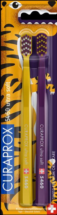 Image du produit Curaprox CS 5460 Duo Design Challenge 2021 Tigre (Souple, 2 x)