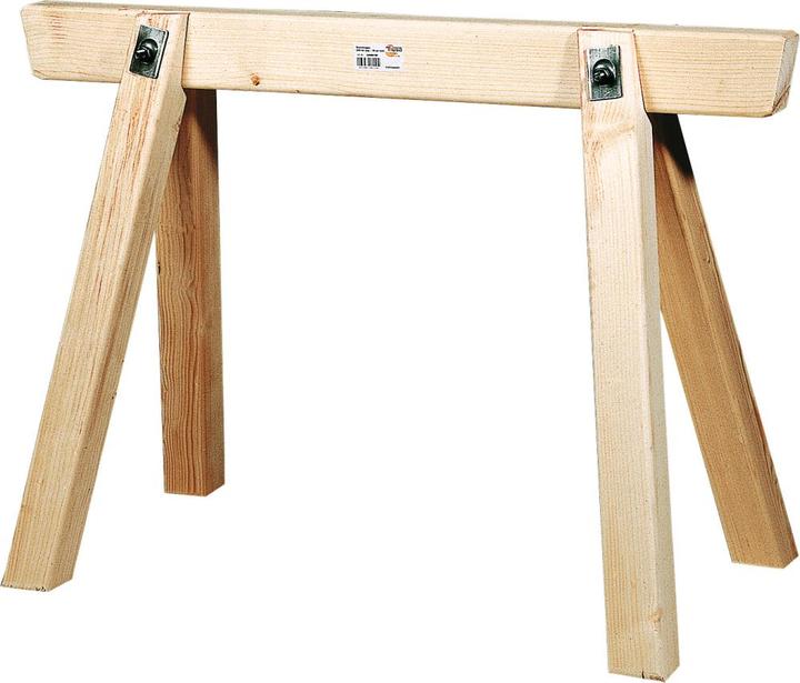 Magni Triuso Bauschragen 120cm lang- 70cm hoch Gerüstbock Schrong Schrage Holzbock Bock Werkstattbock (10 cm, 120 cm)