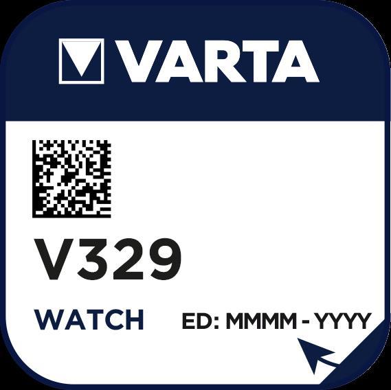 Immagine prodotto Varta Watch V329 (1 pz., V329, 37 mAh)