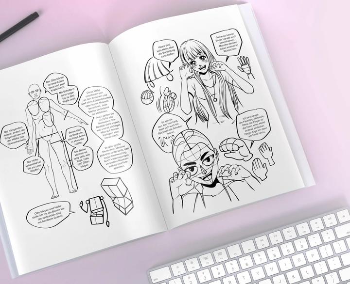 Produktbild Manga zeichnen lernen mit Spass