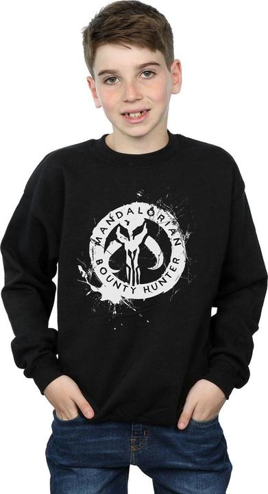 Image du produit Star Wars - Sweat THE MANDALORIAN BOUNTY HUNTER SPLATTER SKULL - Garçon (128)