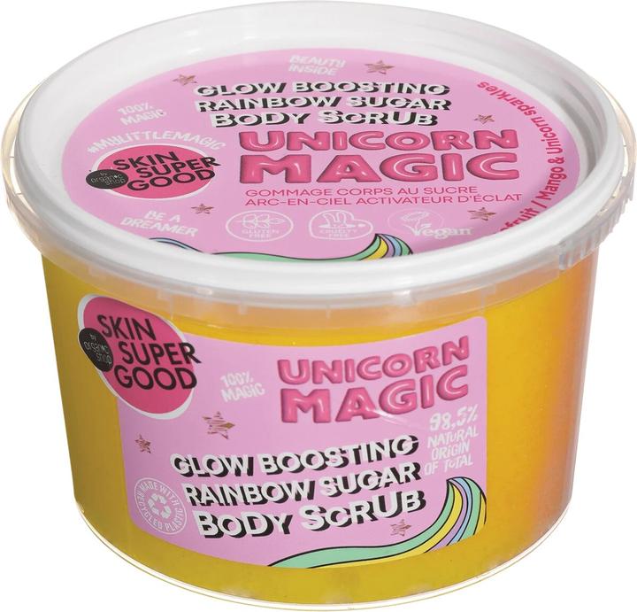 Actual product image Natura Siberica Skin So Good MYLITTLEMAGIC Unicorn Magic Glow Boosting Sugar Body Scrub 250ml (250 ml)