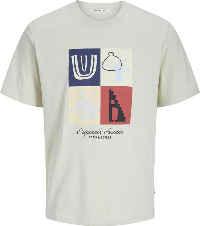 Actual product image Jack & Jones Gedruckt Rundhalsausschnitt T-shirt T-shirt (XL)