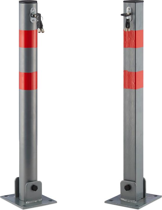 Actual product image Relaxdays Barrier posts