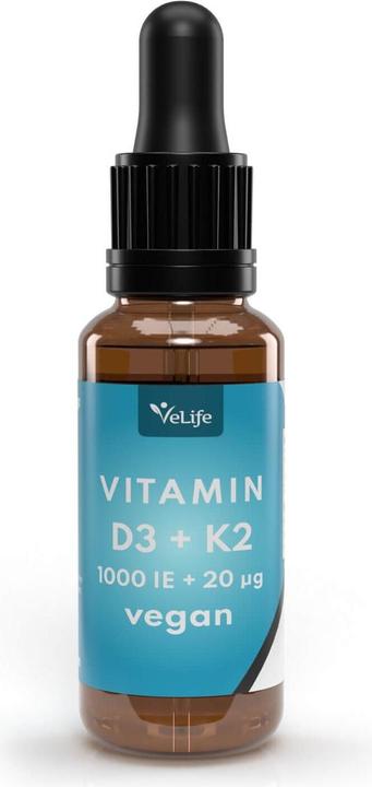 Produktbild VeLife D3 K2 vegan Tropfen (1 Stück, Tropfen, 83 g)