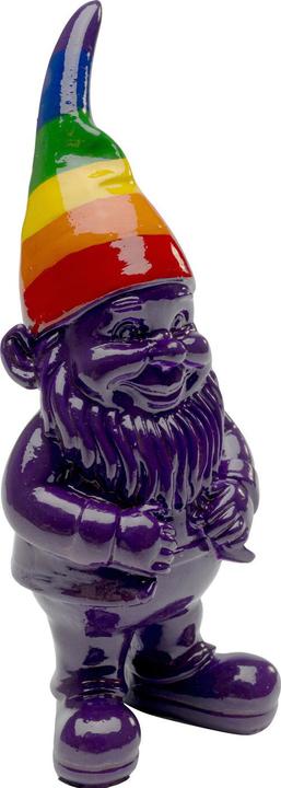 Produktbild Kare Design Deko Figur Zwerg Rainbow Lila 11cm