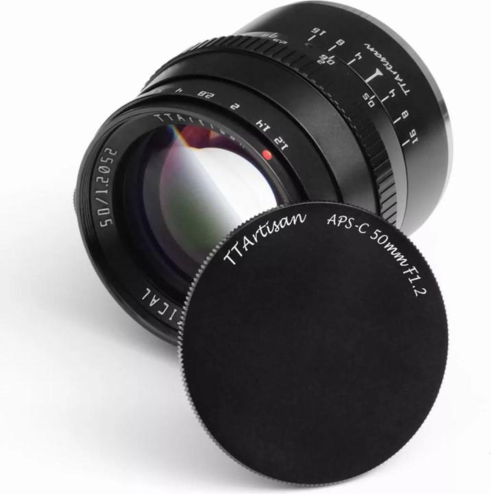 Produktbild TTArtisan 50mm f/1,2 Canon RF (Canon RF, APS-C / DX)