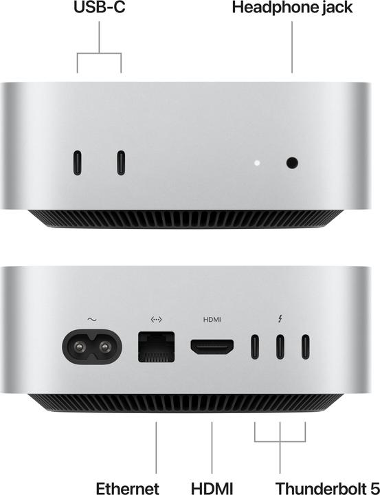 Image du produit Apple Mac Mini - 2024 (M4 Pro, 48 Go, 1000 Go, Apple M4 Pro 16-Core)