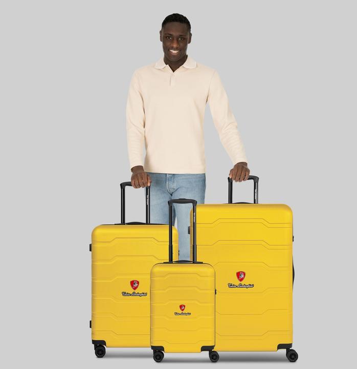 Actual product image Tonino Lamborghini Bologna 4 Rollen Kofferset 3-teilig (228 l, XL (from 140l))