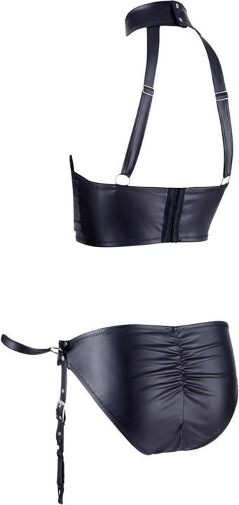 Produktbild Cottelli Collection Ouvert-BH & Straps-Slip (S)