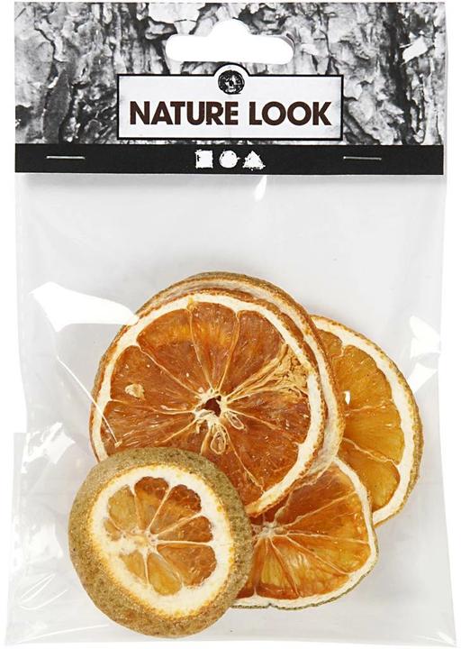 Actual product image Creativ Company Christmas decoration orange letters 5 pieces