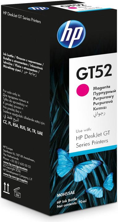 Image du produit HP Encre/GT52 Bouteille originale MG (M)