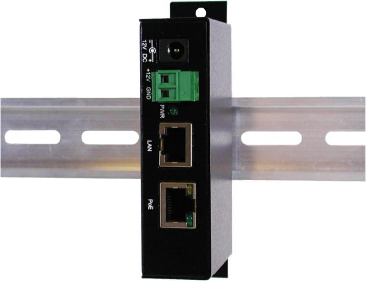 Productafbeelding Exsys Power over Ethernet (PoE) injector, Gigabit (2 Havens)