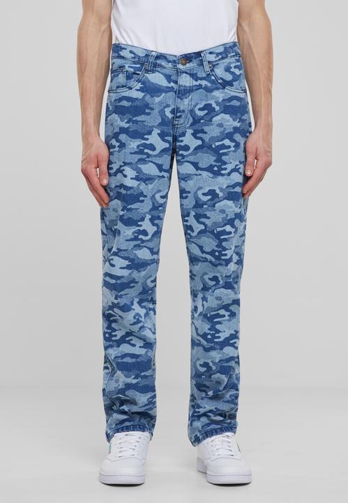 Produktbild Urban Classics Laser Camo Printed Jeans - 166813 (38)