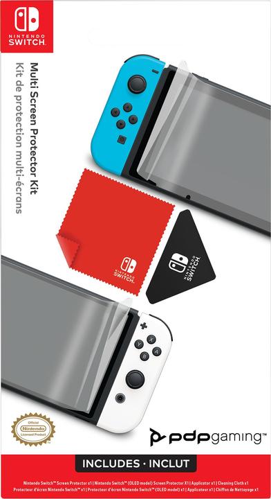 PDP Multi Screen Protector für Switch (Switch OLED, Switch)