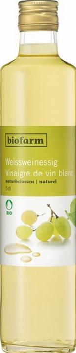 Actual product image Biofarm White wine vinegar bud (500 ml)