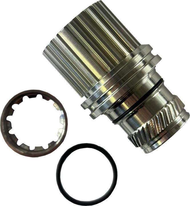 Produktbild Chris King R45 Freilaufkörper Conversion Kit ohne Achse Shimano Microspline, Ceramic-Lager, silver