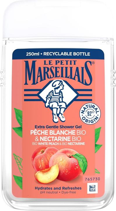 Produktbild Le Petit Marseillais Bio Pfirsich & Nektarine (250 ml)