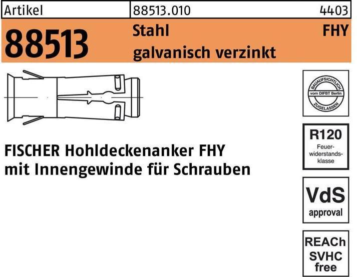 Immagine prodotto Fischer Ancoraggio per soffitto cavo (50 pz.)