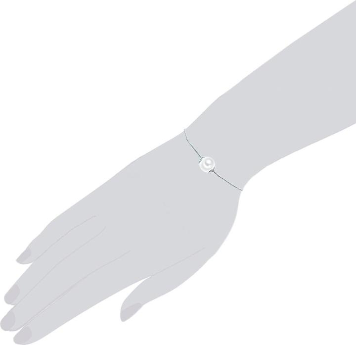 Image du produit Lulu & Jane Femmes laiton perle de coquille argent - 29411 (22 cm, Laiton)