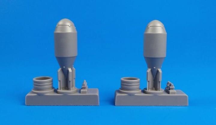 Immagine prodotto CMK Bomba antisommergibile 600Ib Mk.I (Gran Bretagna, seconda guerra mondiale) (2 pz)