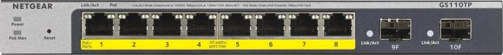 Image du produit Netgear GS110TP-300EUS (10 Ports)