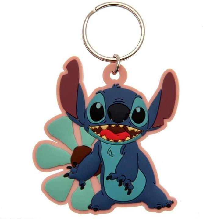 Actual product image Dick Smith Smile PVC Stitch Keyring