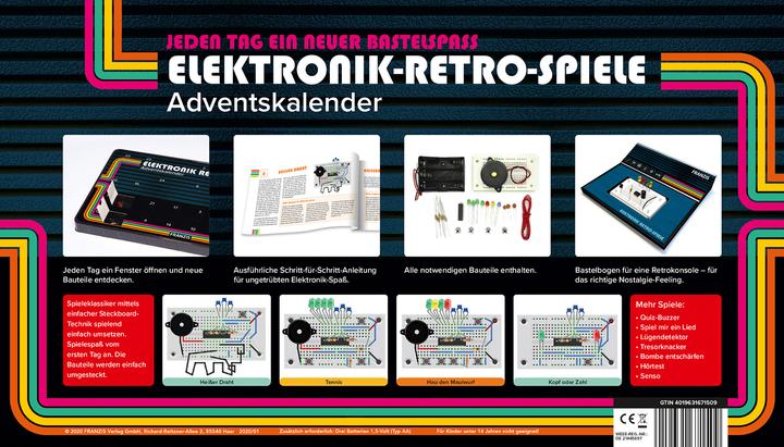Actual product image Franzis Advent Calendar Electronics