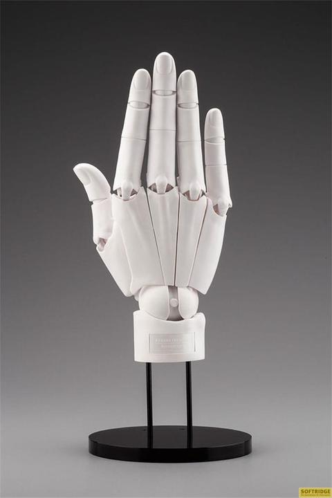 Produktbild Kotobukiya Takahiro Kagami PVC Artist Support Item Hand 1/1 Model/R White 21 cm