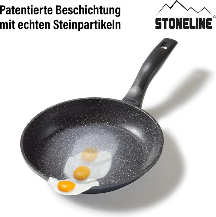 Produktbild Stoneline 6841 frying pan 24 cm (24 cm, Pfannenset + Topfset, Aluminium)