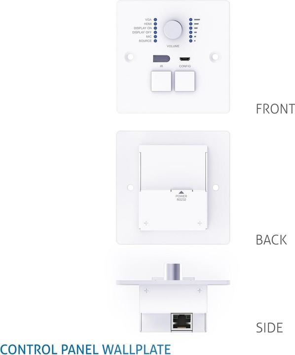 Image du produit Puretools Système de distribution AV PT-PK100 HDMI, VGA, HDBaseT