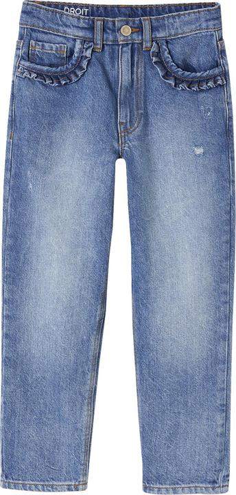 Vertbaudet Gerade Mädchen Jeans, Hüftweite REGULAR