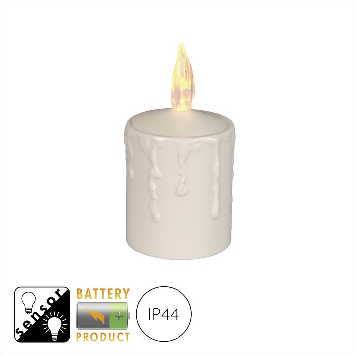 Image du produit Star Trading Bougies LED lot de 3 | Bougie LED |Bougies LED pour l'extérieur | Décoration de bougies (3 x)