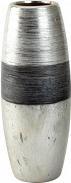 Produktbild IKO Vase rund "silber/anthrazit" h=29,5cm d=11,5cm (1 x)
