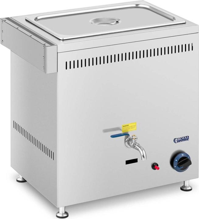 Produktbild Royal Catering Gas Bain Marie 3300 W 1 GN Gastronomiebehälter Bain-Marie RC-BMG6037