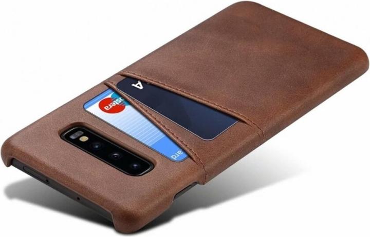 Produktbild Screenguard Samsung Galaxy S6 Edge CardCaddy Leder Backcase mit Kartenfächern (Samsung Galaxy S6 Edge)