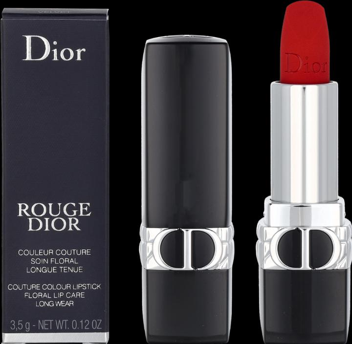 Actual product image Dior Rouge (999 Velvet)