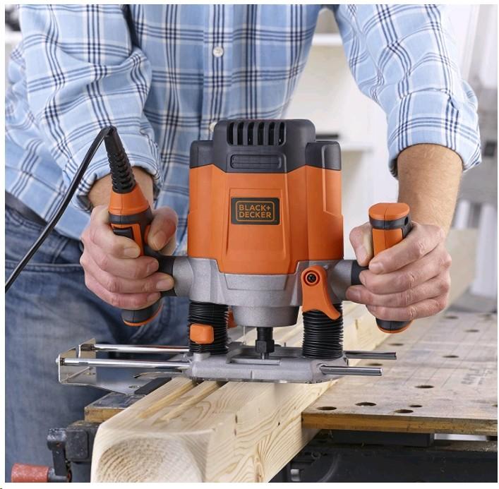 Produktbild Black & Decker & Decker KW1200EKA-QS Fliesenfräse
