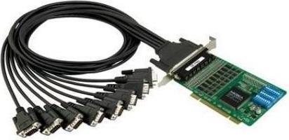 Produktbild Moxa CP-118U - Serielle Universal-PCI-Karte mit 8 Anschlüssen RS-232422485, Betriebstemperatur 0 bis 55 °
