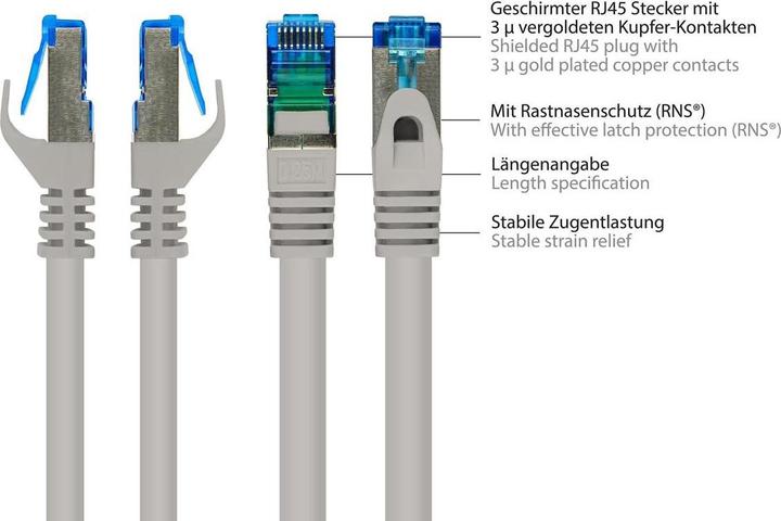 Immagine prodotto Good Connections Alcasa (S/FTP, CAT6a, 1.50 m)